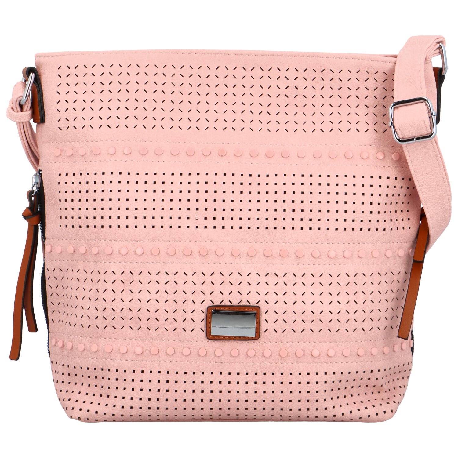 Dámská crossbody kabelka růžová - Firenze Erchisa