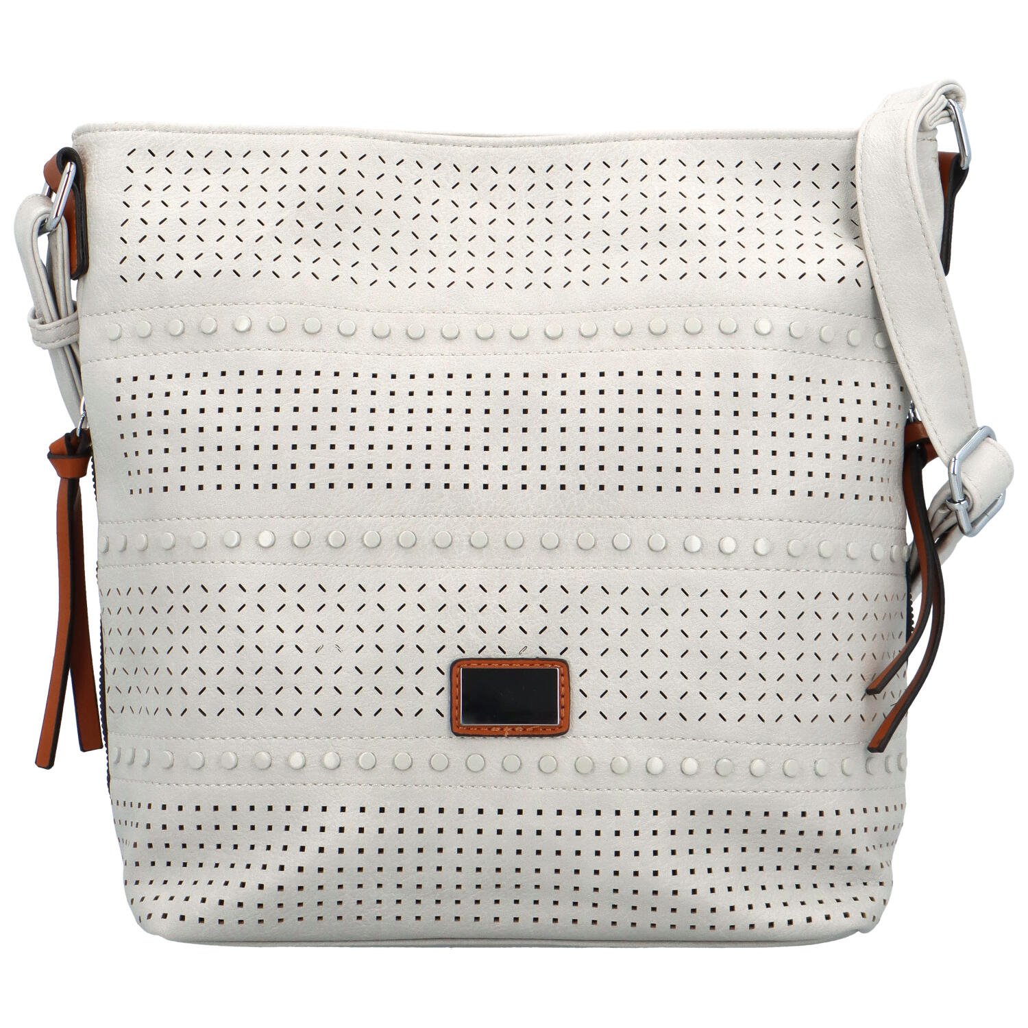 Dámská crossbody kabelka šedá - Firenze Erchisa