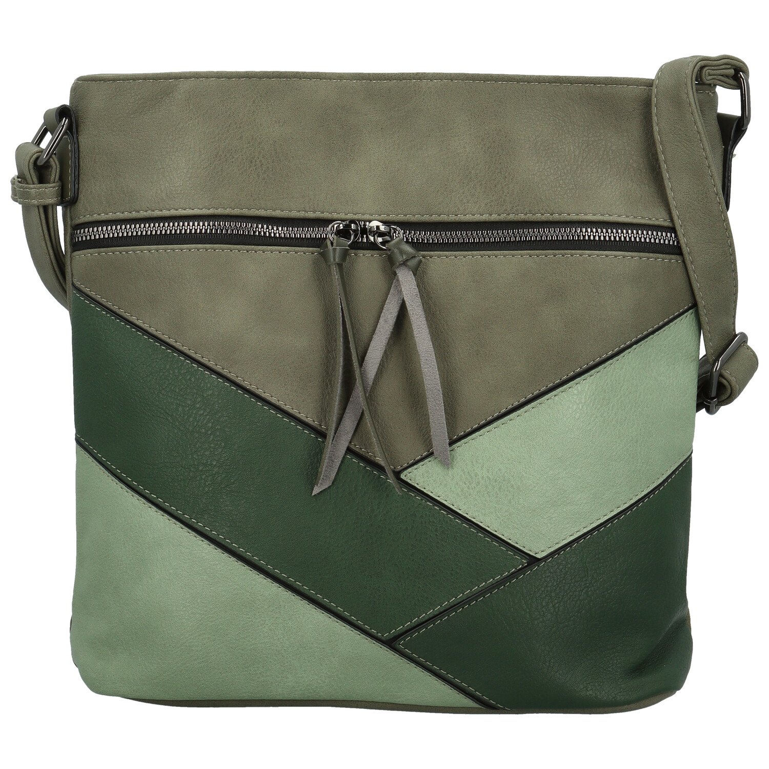 Dámská crossbody kabelka zelená - Firenze Rishi