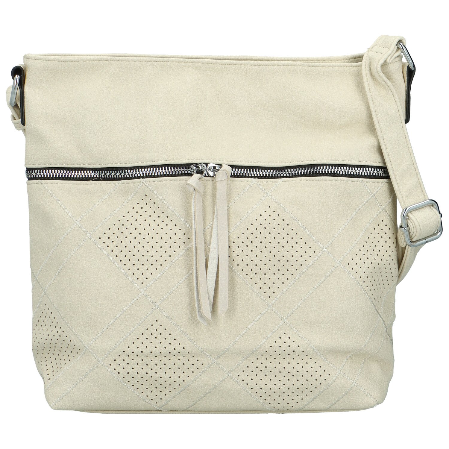 Dámská crossbody kabelka krémová - Firenze Briar