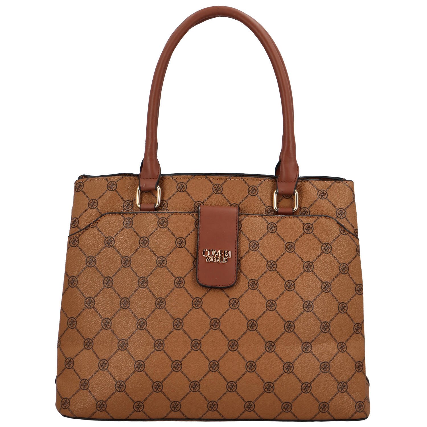 Dámská kabelka hnědá - Coveri Glada