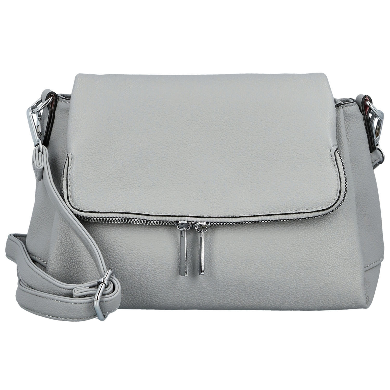 Dámská crossbody kabelka šedá - Firenze Naima