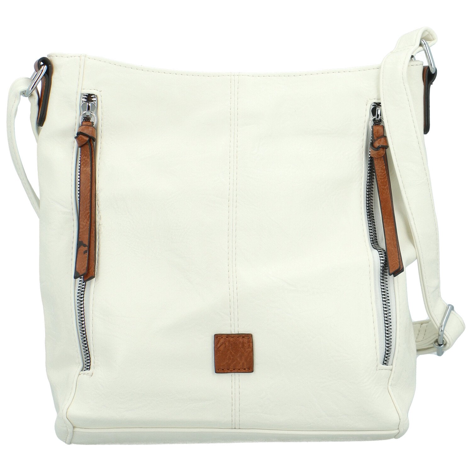 Dámská crossbody kabelka bílá - Firenze Jolie
