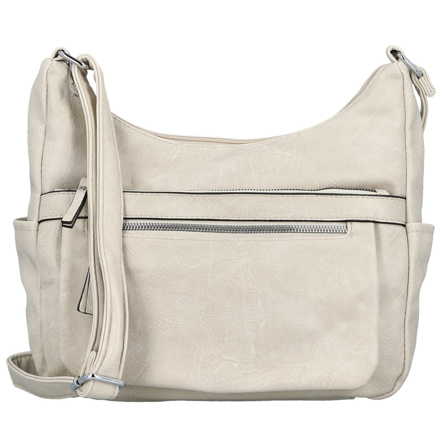 Dámská crossbody kabelka krémová - Firenze Olefis