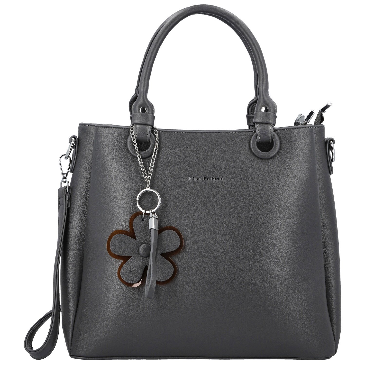 Dámská kabelka do ruky šedá - Firenze Belida