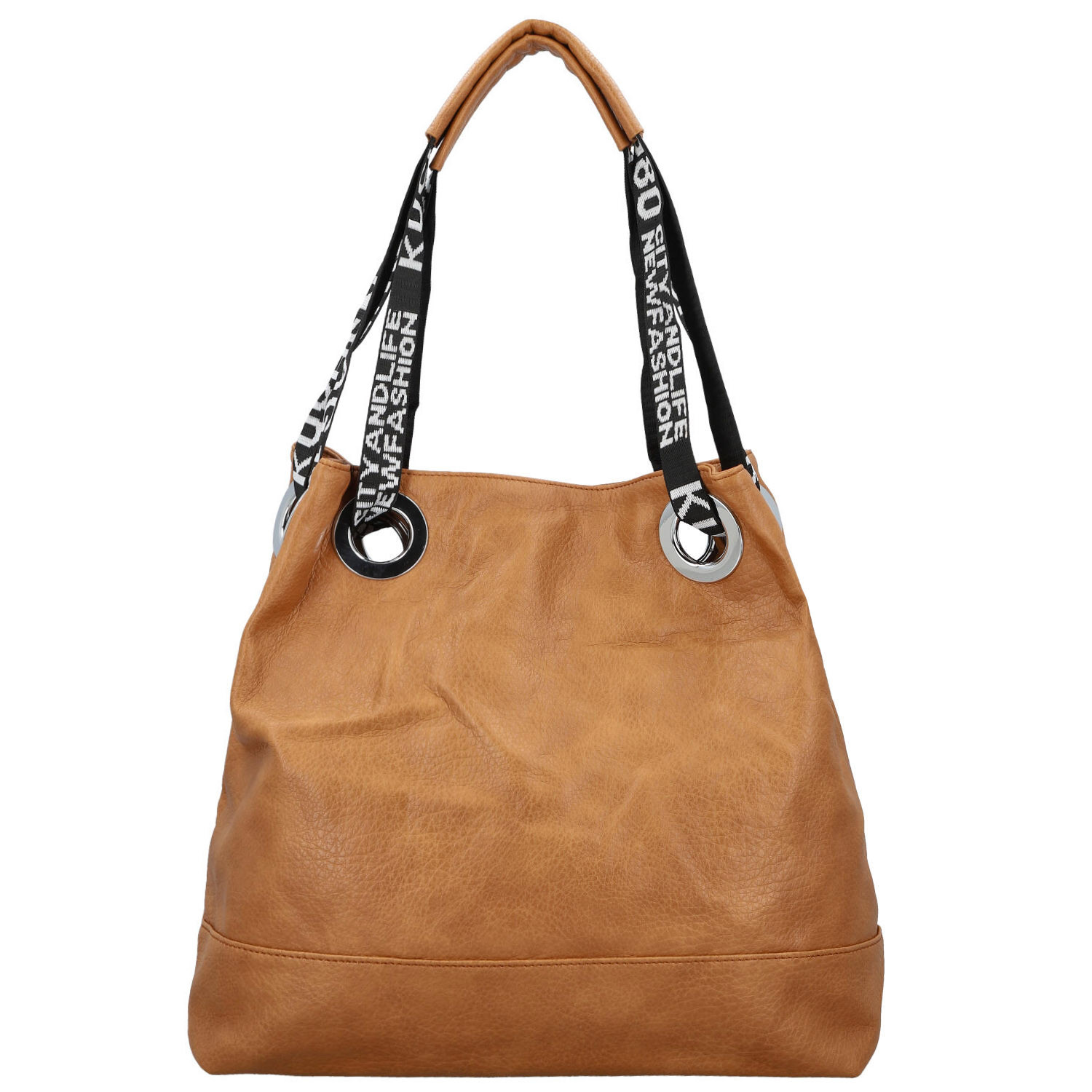 Dámská kabelka přes rameno světle hnědá - Firenze Version