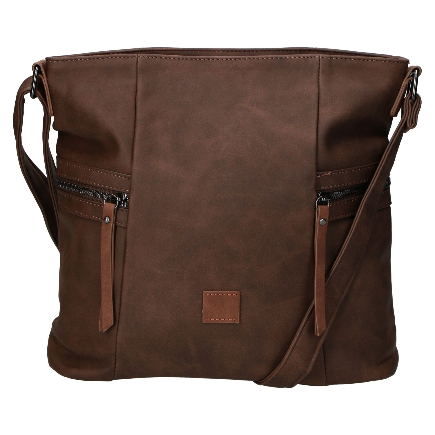Dámská crossbody kabelka coffee - Firenze Lenah