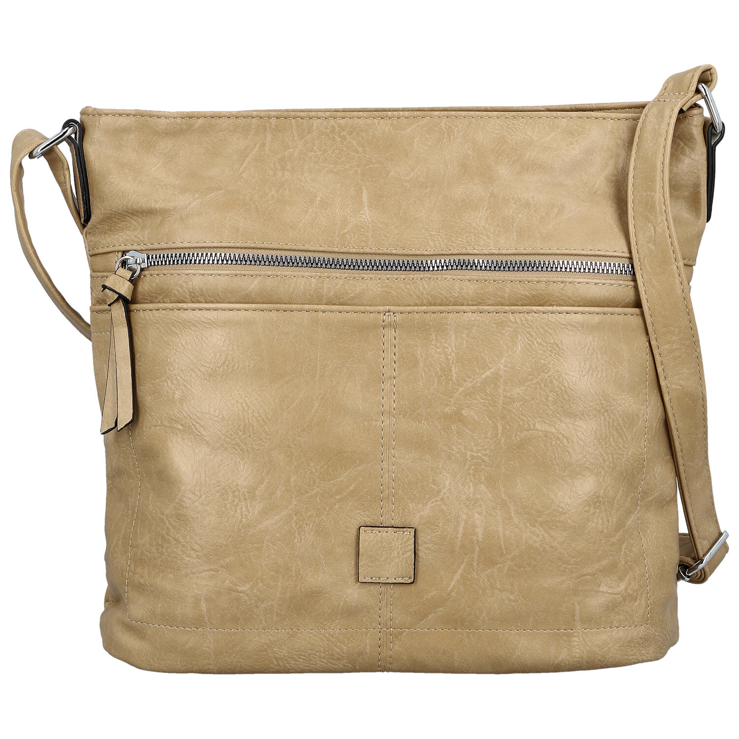 Dámská crossbody kabelka béžová - Firenze Trixana new