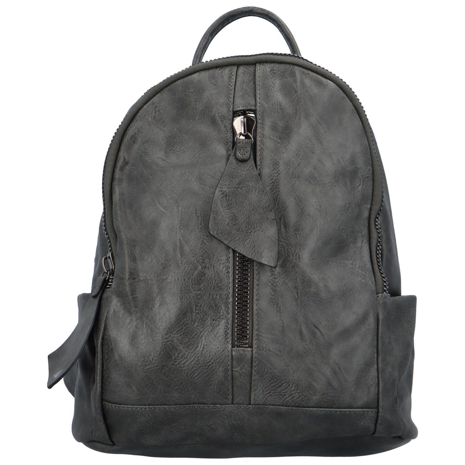Dámský batůžek tmavě šedý - Paolo Bags Desta
