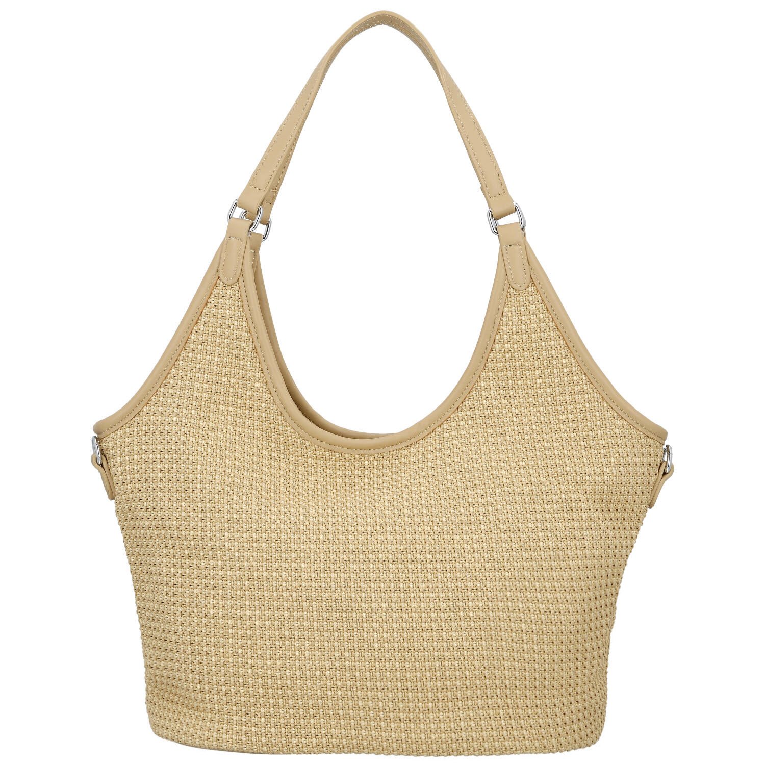 Dámská kabelka na rameno béžová - Paolo bags River