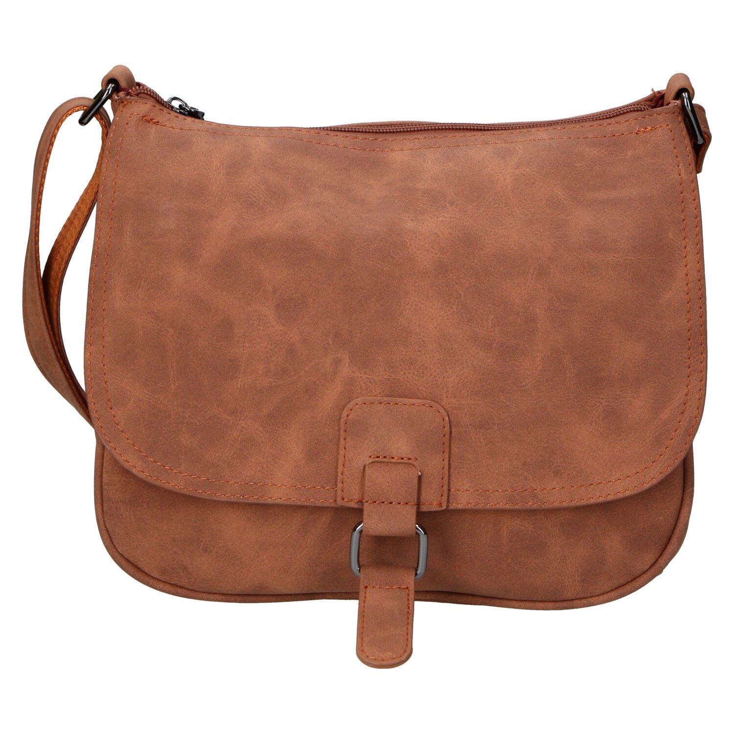 Dámská crossbody kabelka hnědá - Firenze Marisa