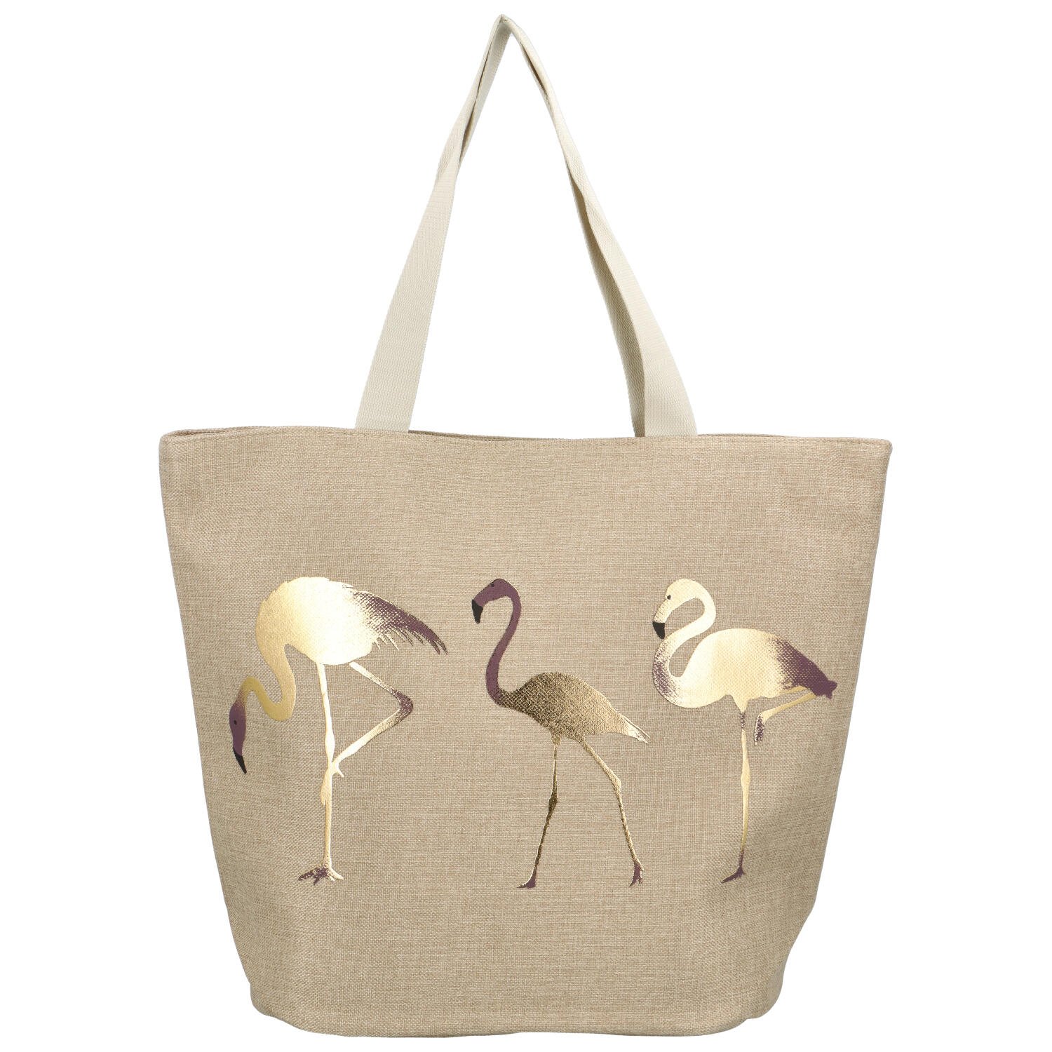 Látková plážová taška béžová - Delami Biulgi 2