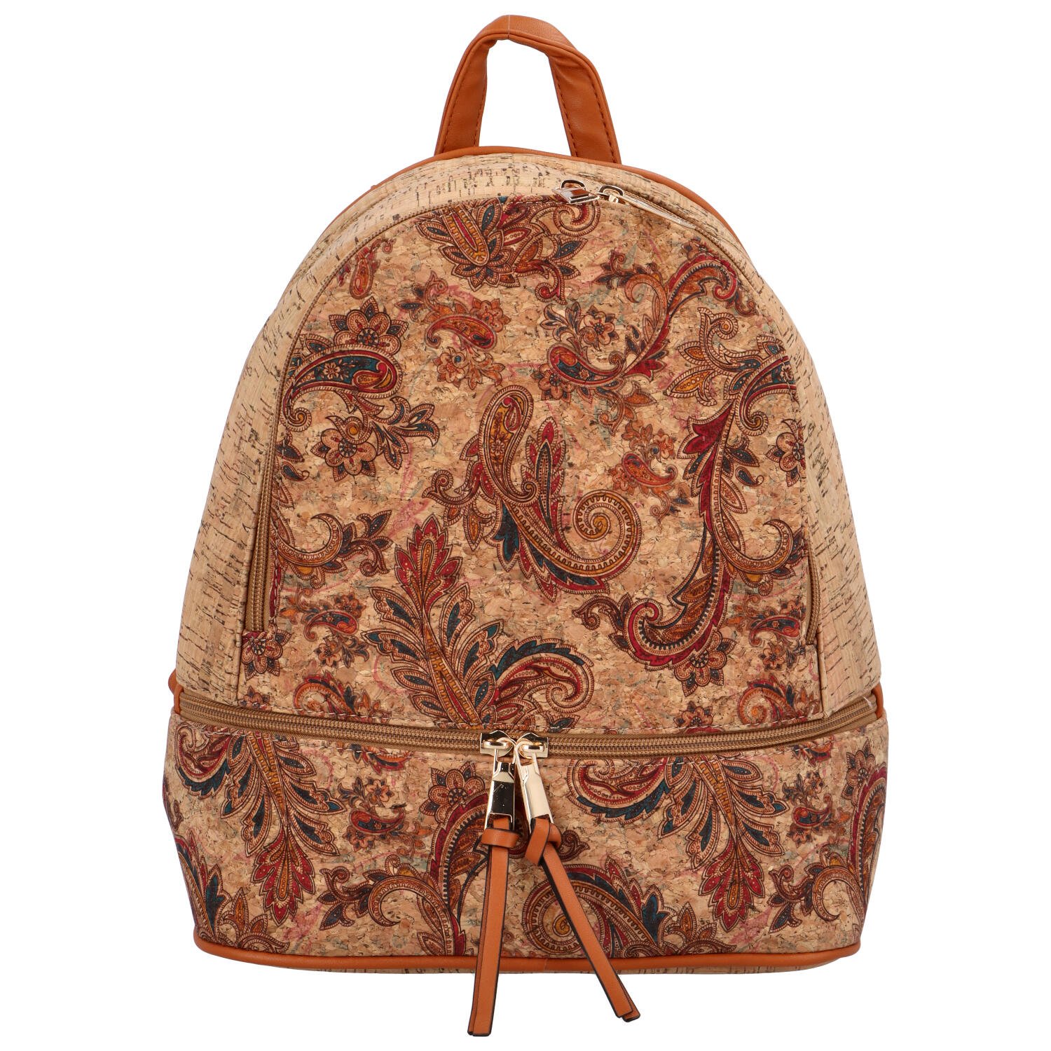 Dámský batoh světle hnědý - Firenze Renato