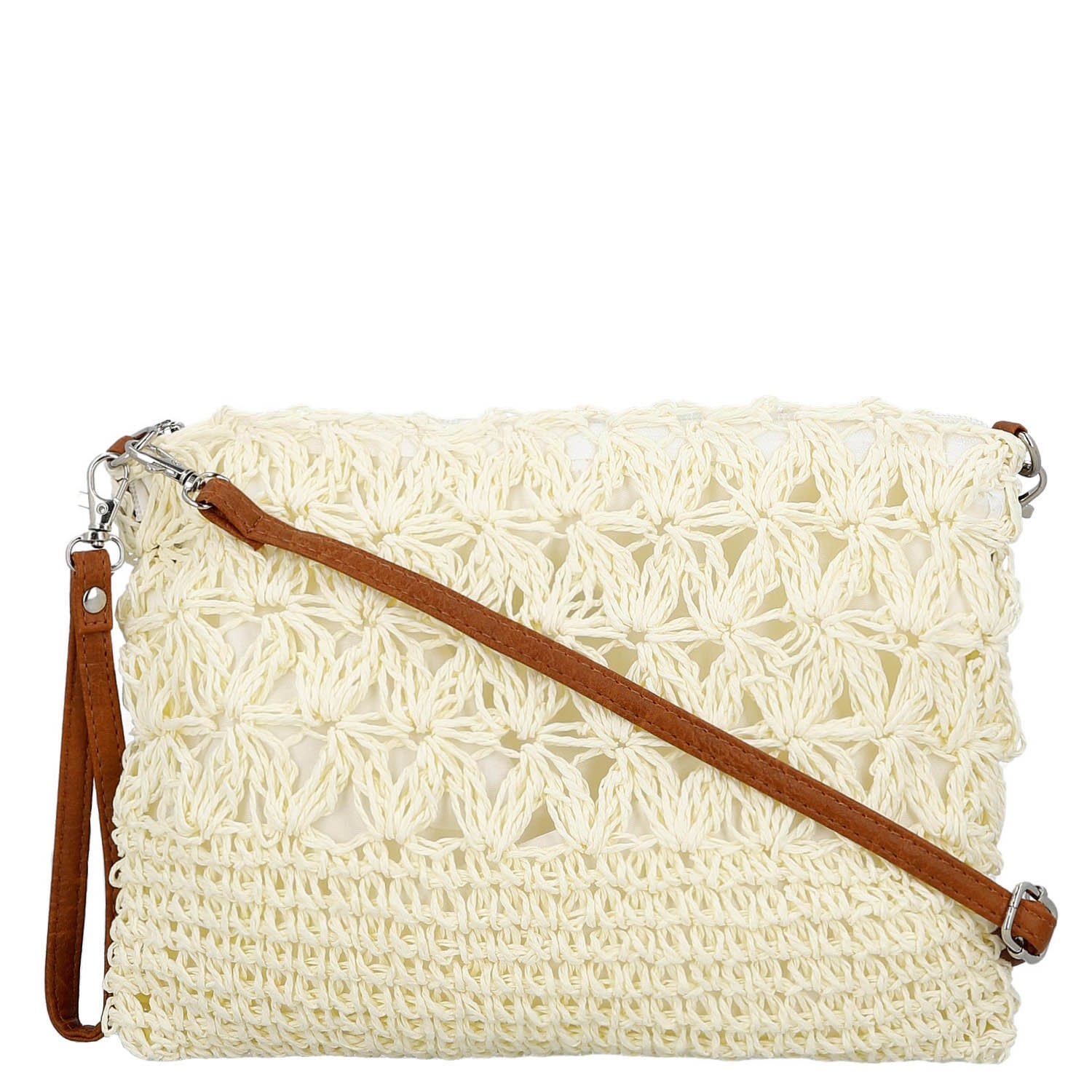 Dámská crossbody kabelka bílá - Firenze Seiya
