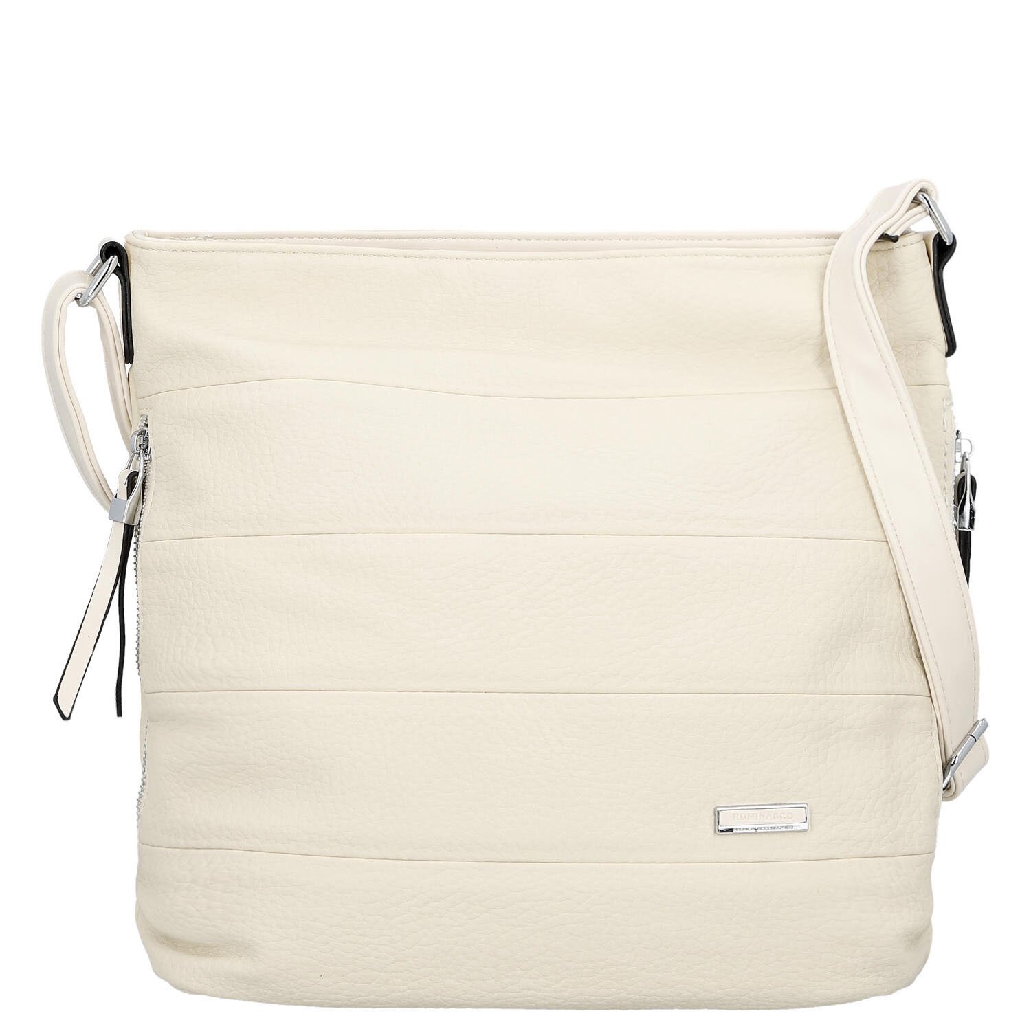 Dámská crossbody kabelka krémová - Firenze Gabriele