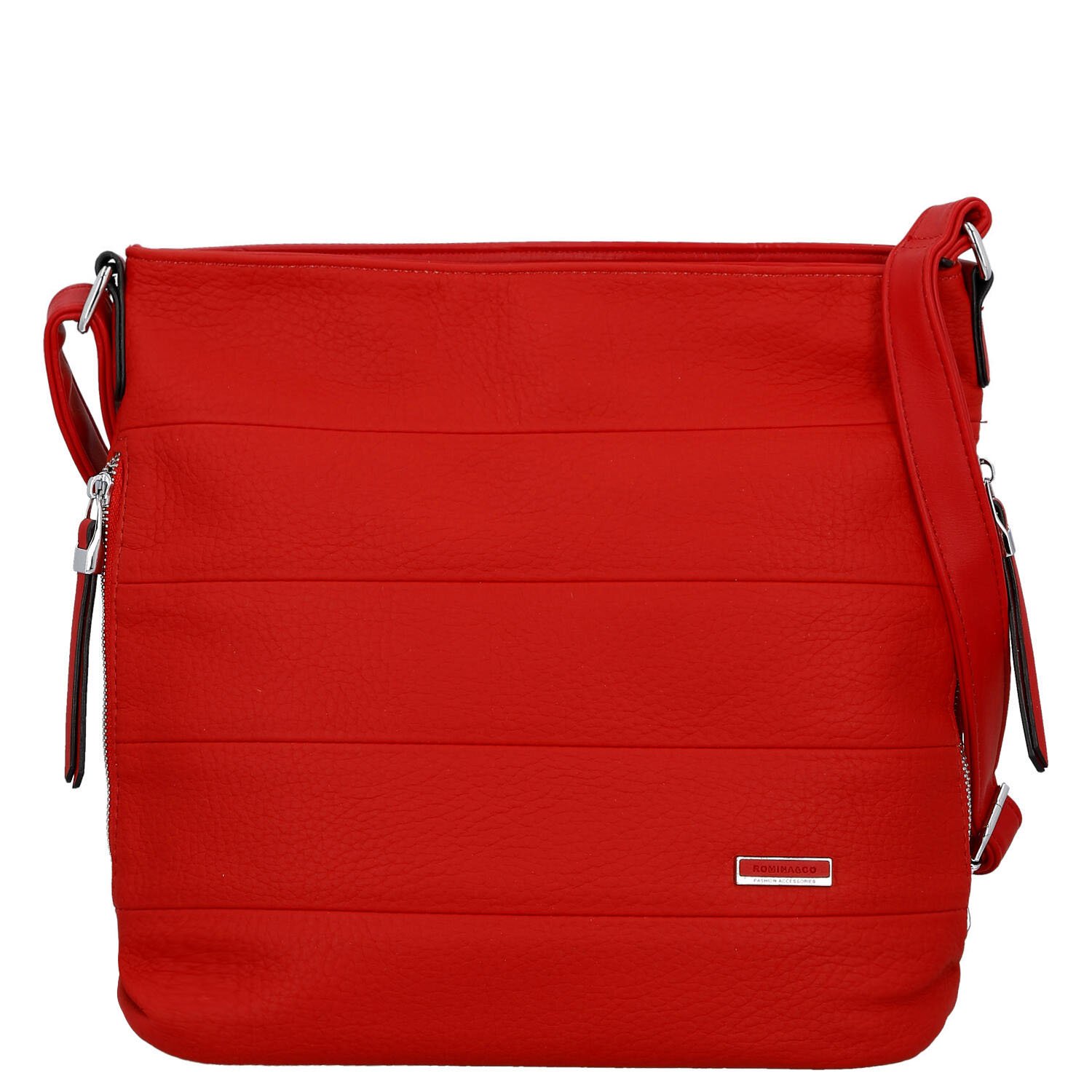 Dámská crossbody kabelka červená - Firenze Gabriele