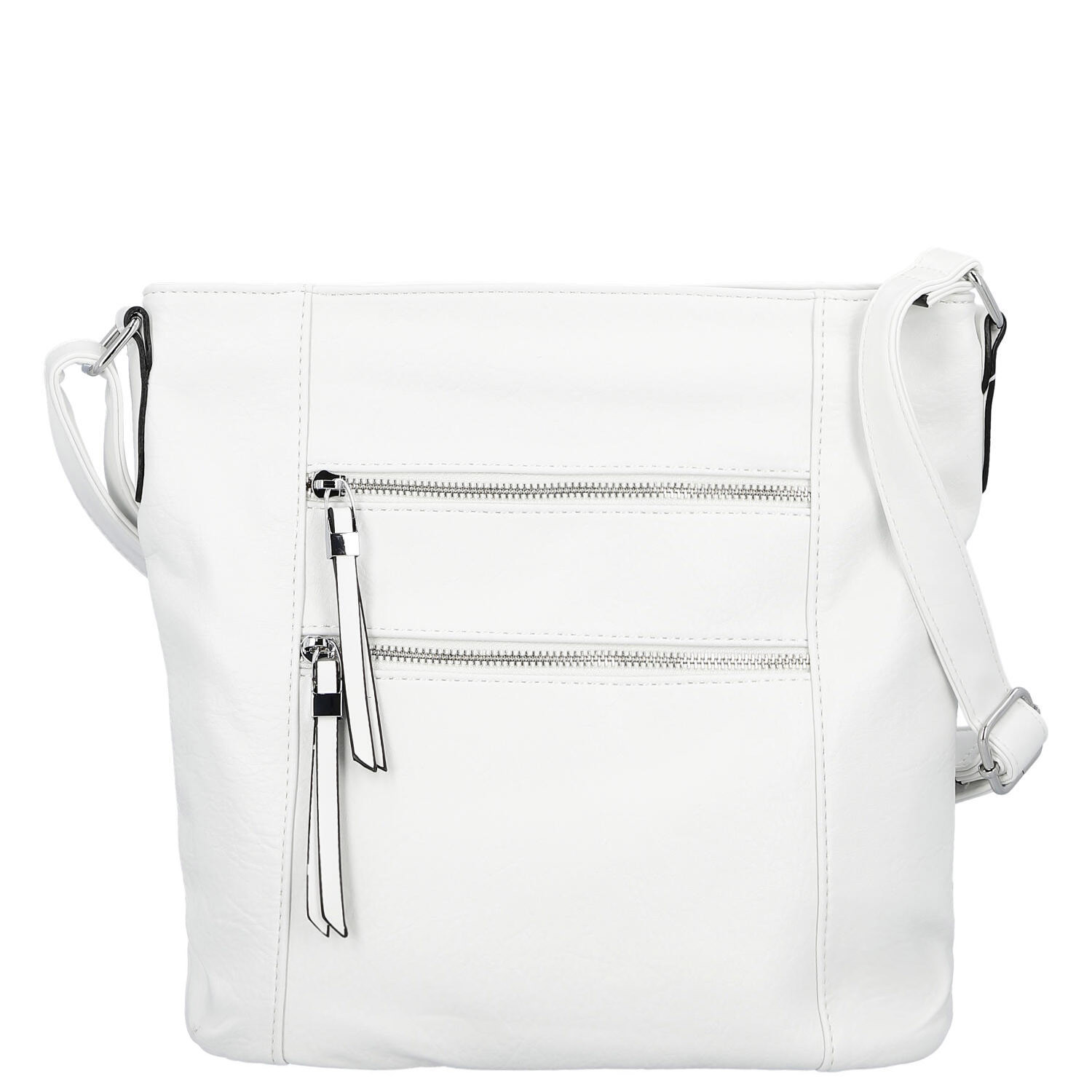Dámská crossbody kabelka bílá - Firenze Kenza
