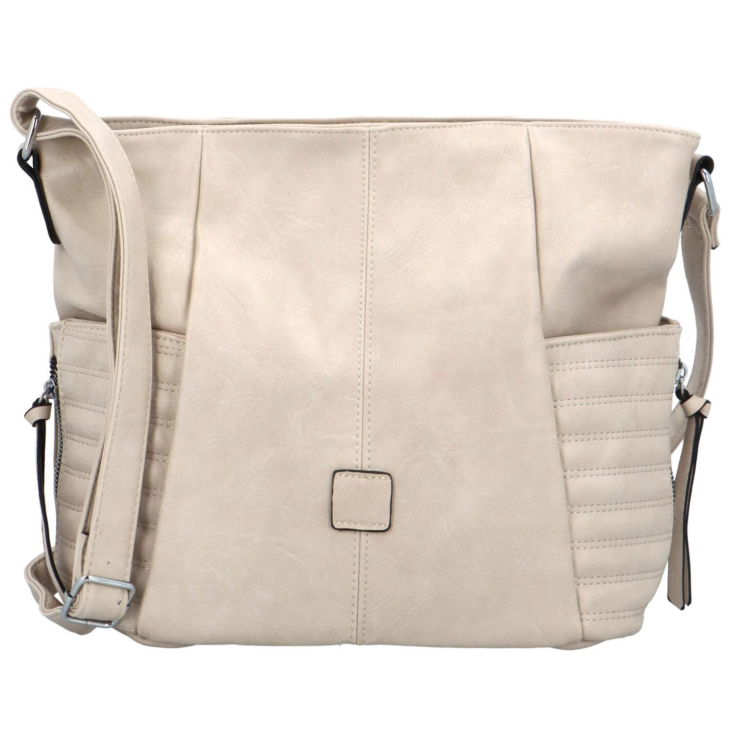 Dámská crossbody kabelka krémová - Firenze Maeva
