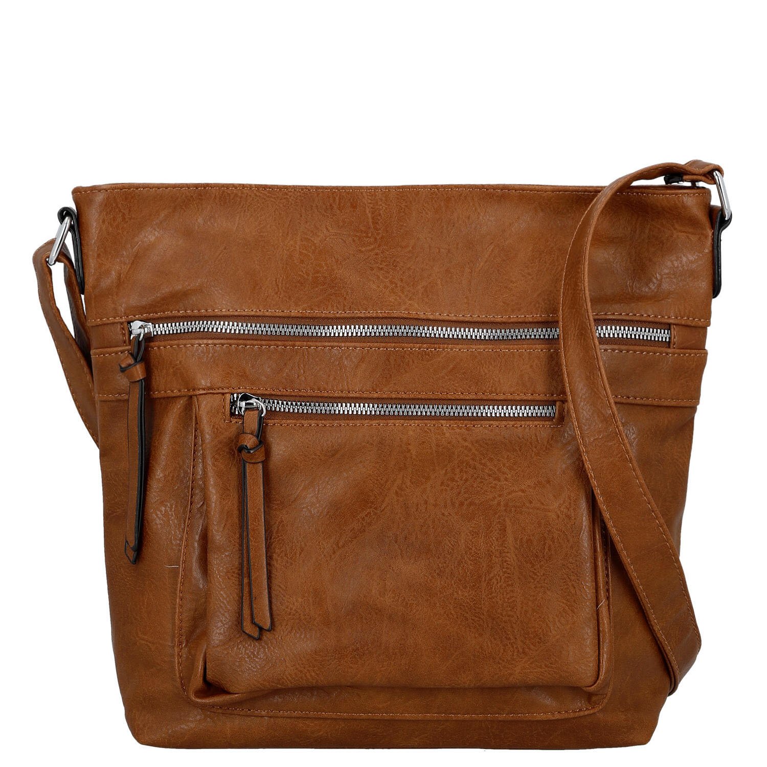 Dámská crossbody kabelka hnědá - Firenze Julietta new