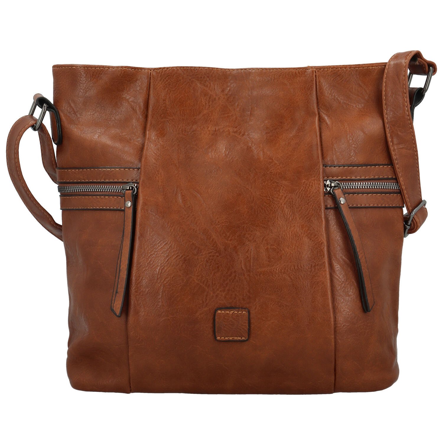 Dámská crossbody kabelka hnědá - Firenze Jamia