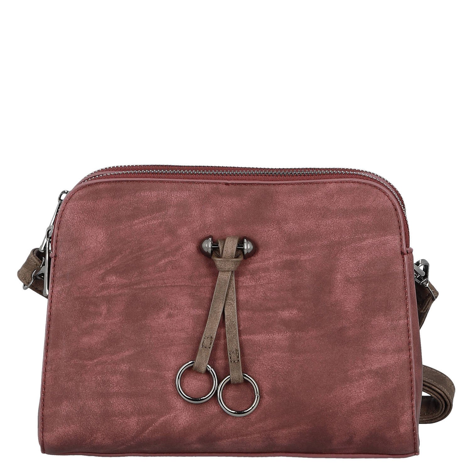 Dámská crossbody kabelka vínová - MaxFly Nenet