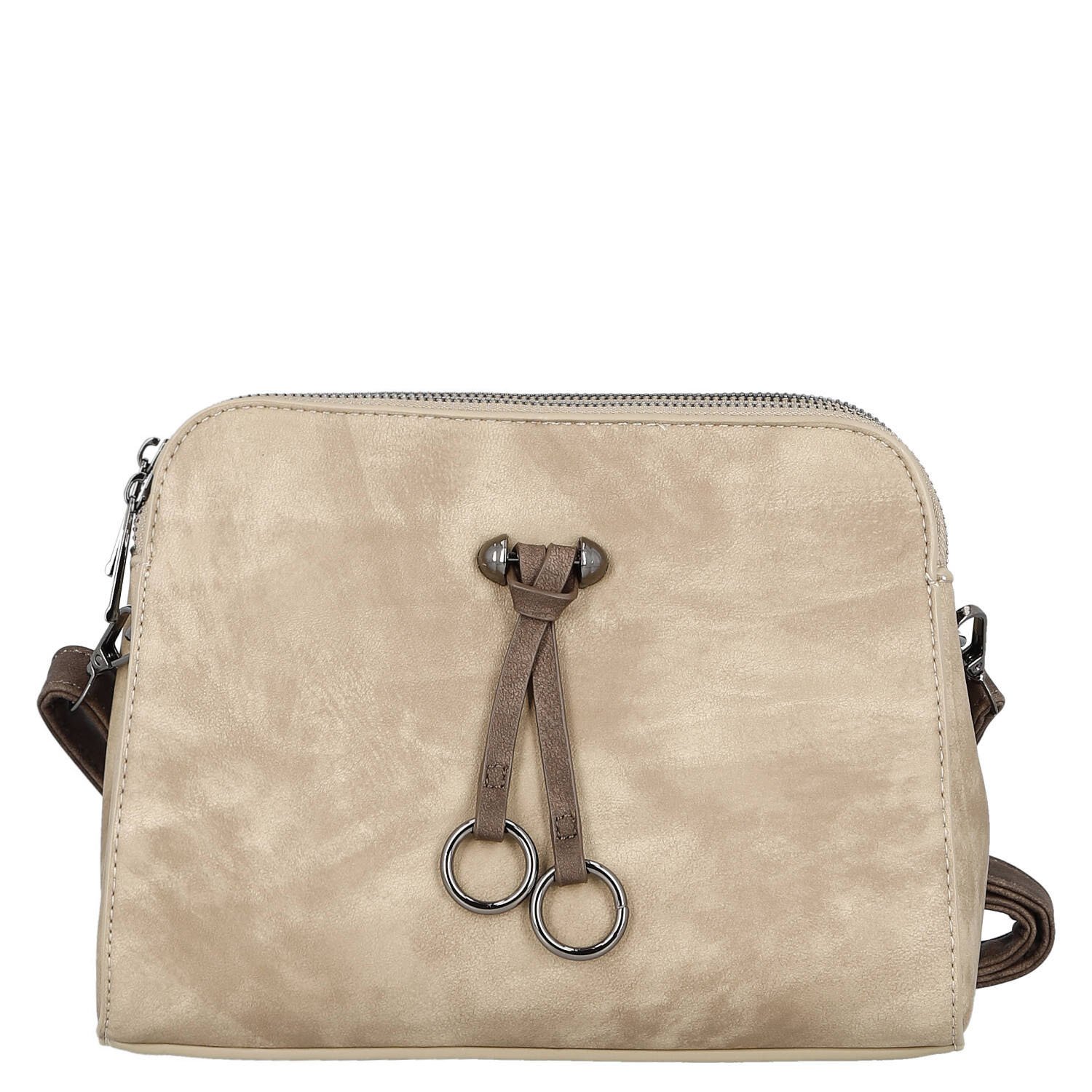 Dámská crossbody kabelka krémová - MaxFly Nenet