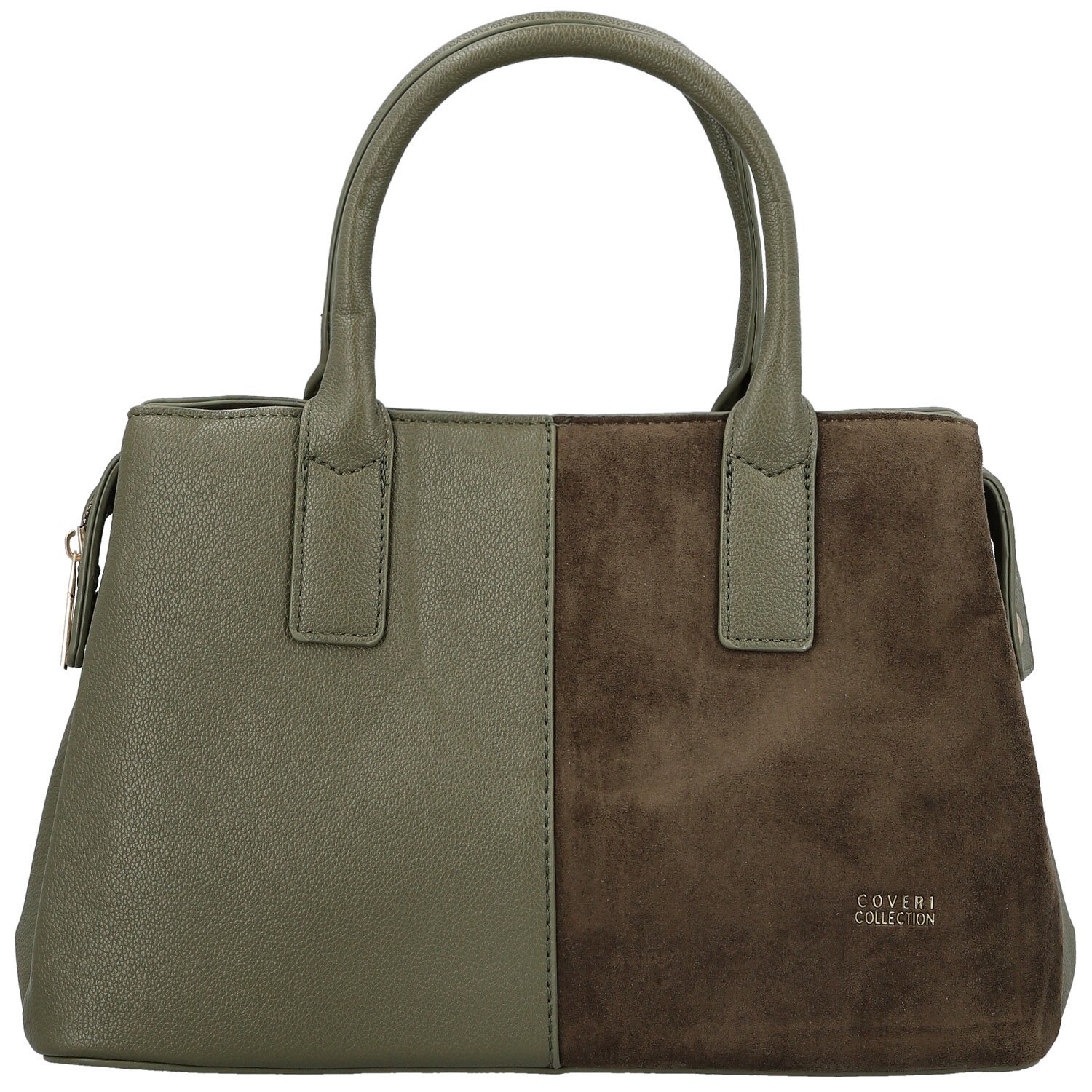 Dámská kabelka do ruky tmavě zelená - Coveri Belle