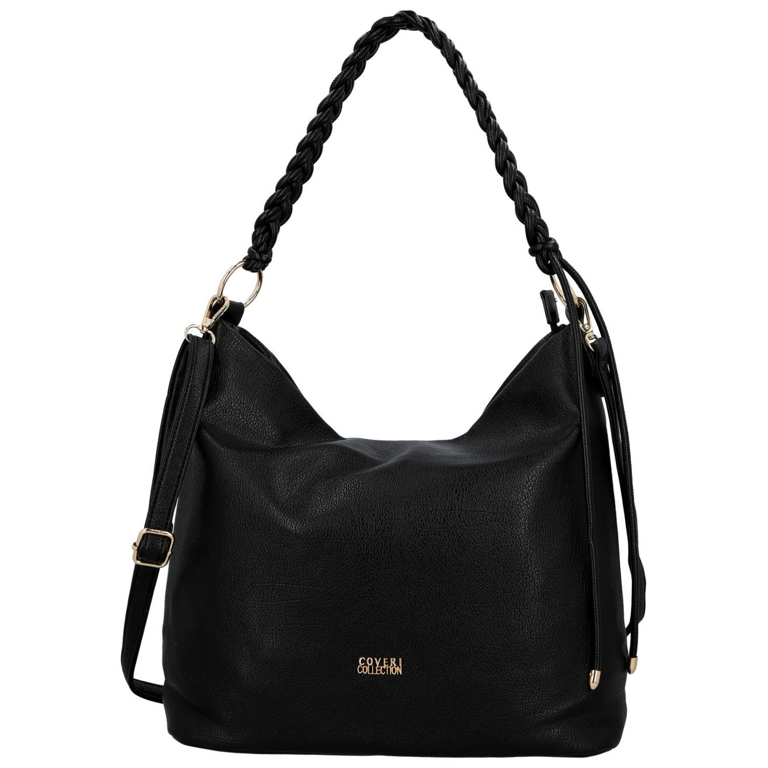 Dámská kabelka na rameno černá - Coveri Kadri