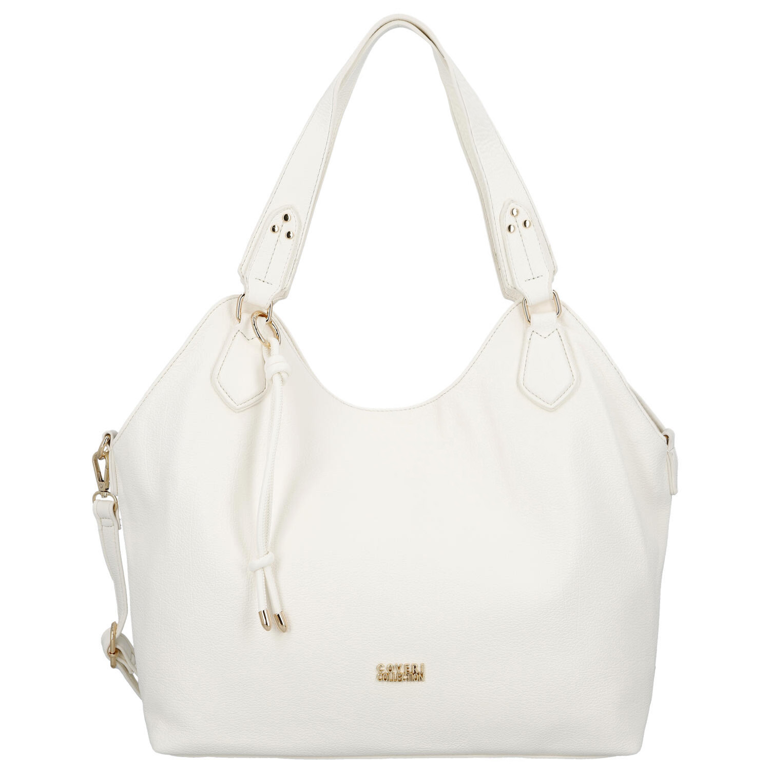 Dámská kabelka na rameno bílá - Coveri Kaela