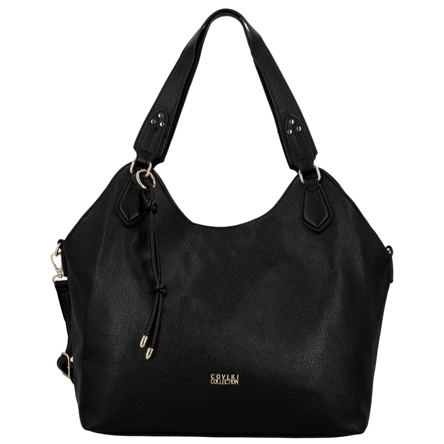 Dámská kabelka na rameno černá - Coveri Kaela