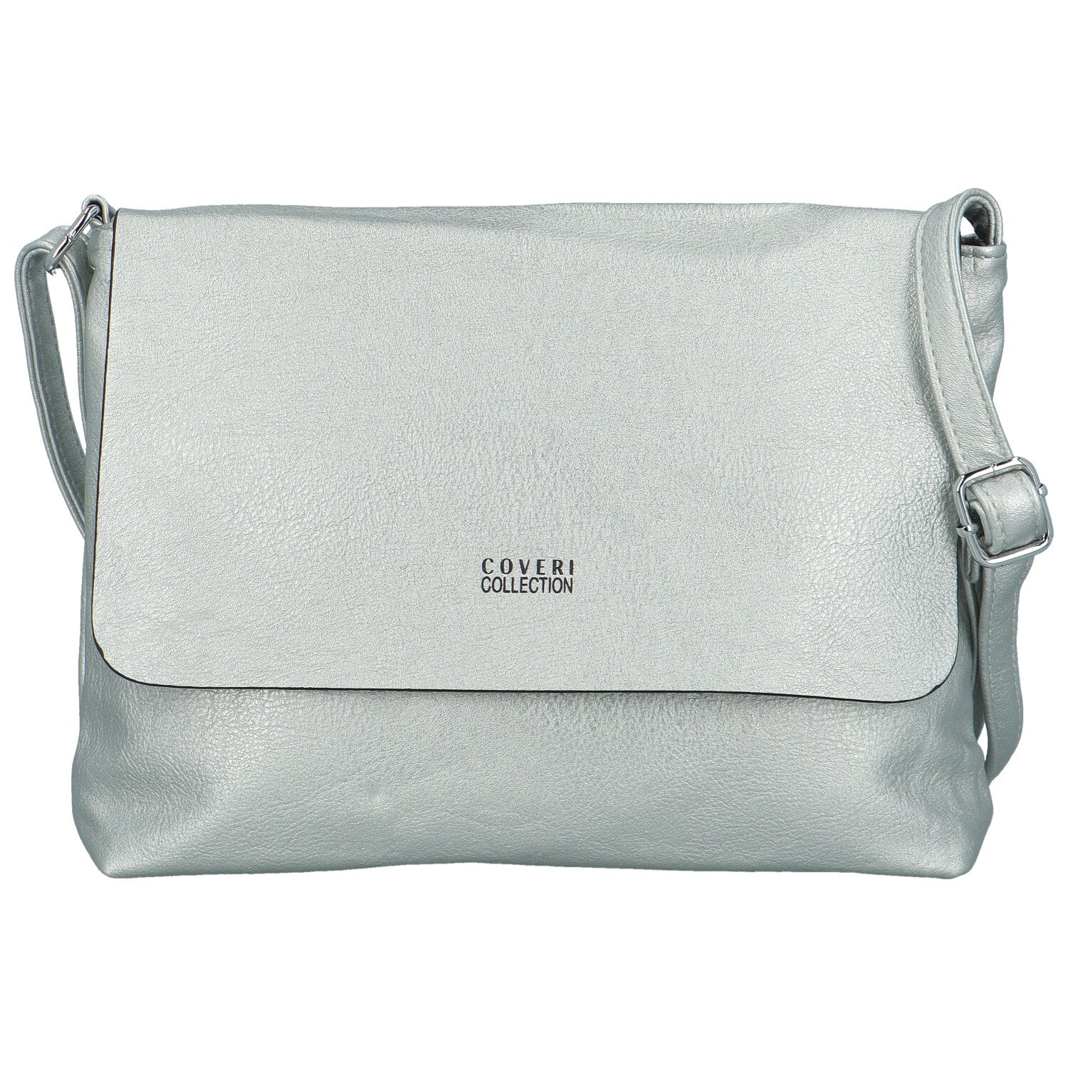 Dámská crossbody kabelka stříbrná - Coveri Vaja