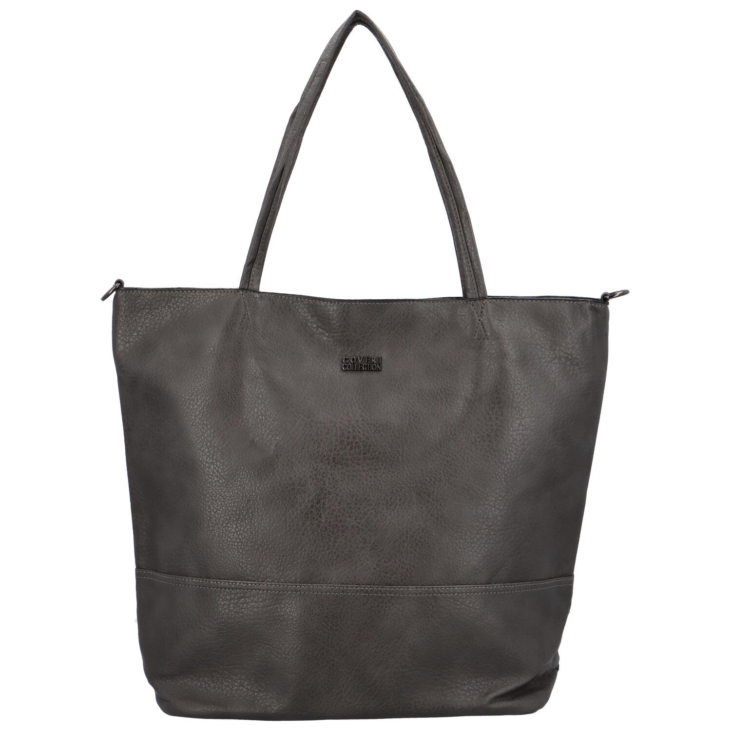 Velká dámská kabelka šedá - Coveri Milly