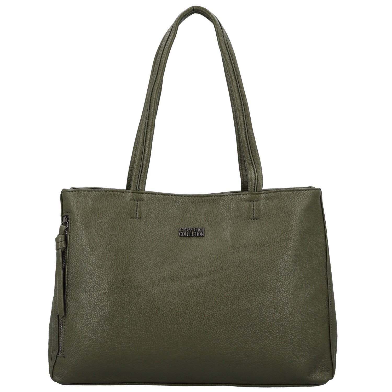 Dámská kabelka na rameno tmavě zelená - Coveri Zaki