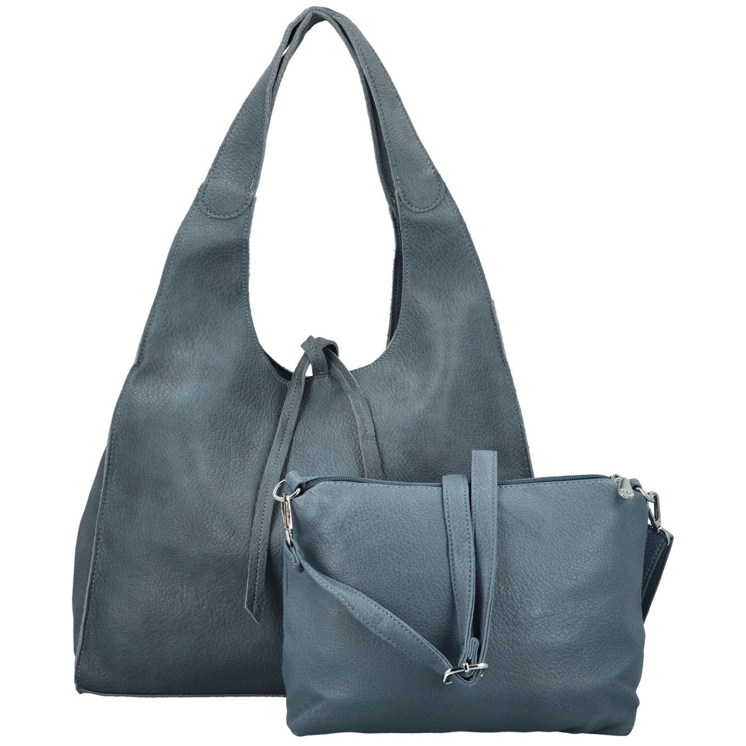 Dámský set kabelek džínově modrý - Coveri Kiria