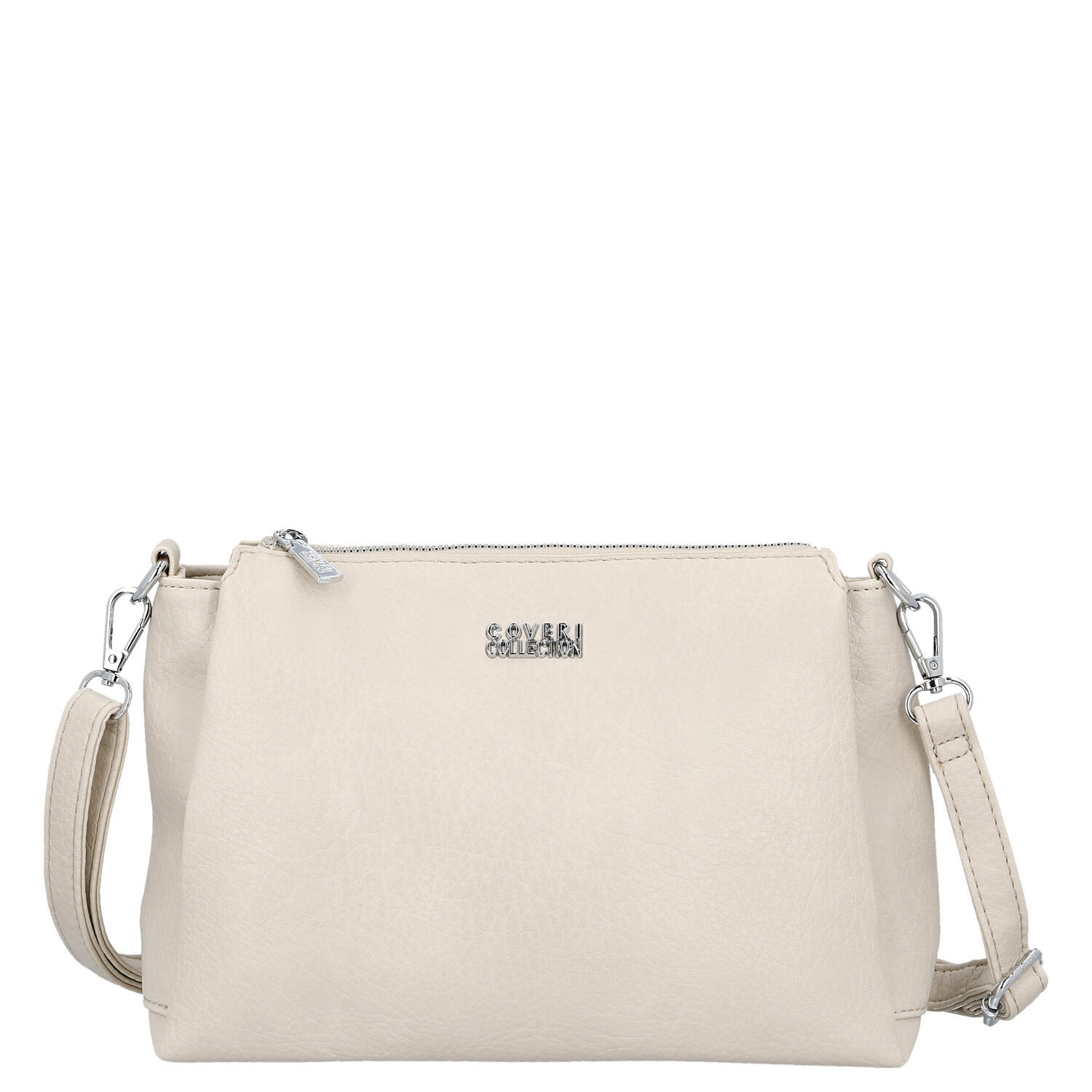 Dámská crossbody kabelka krémová - Coveri Perikla
