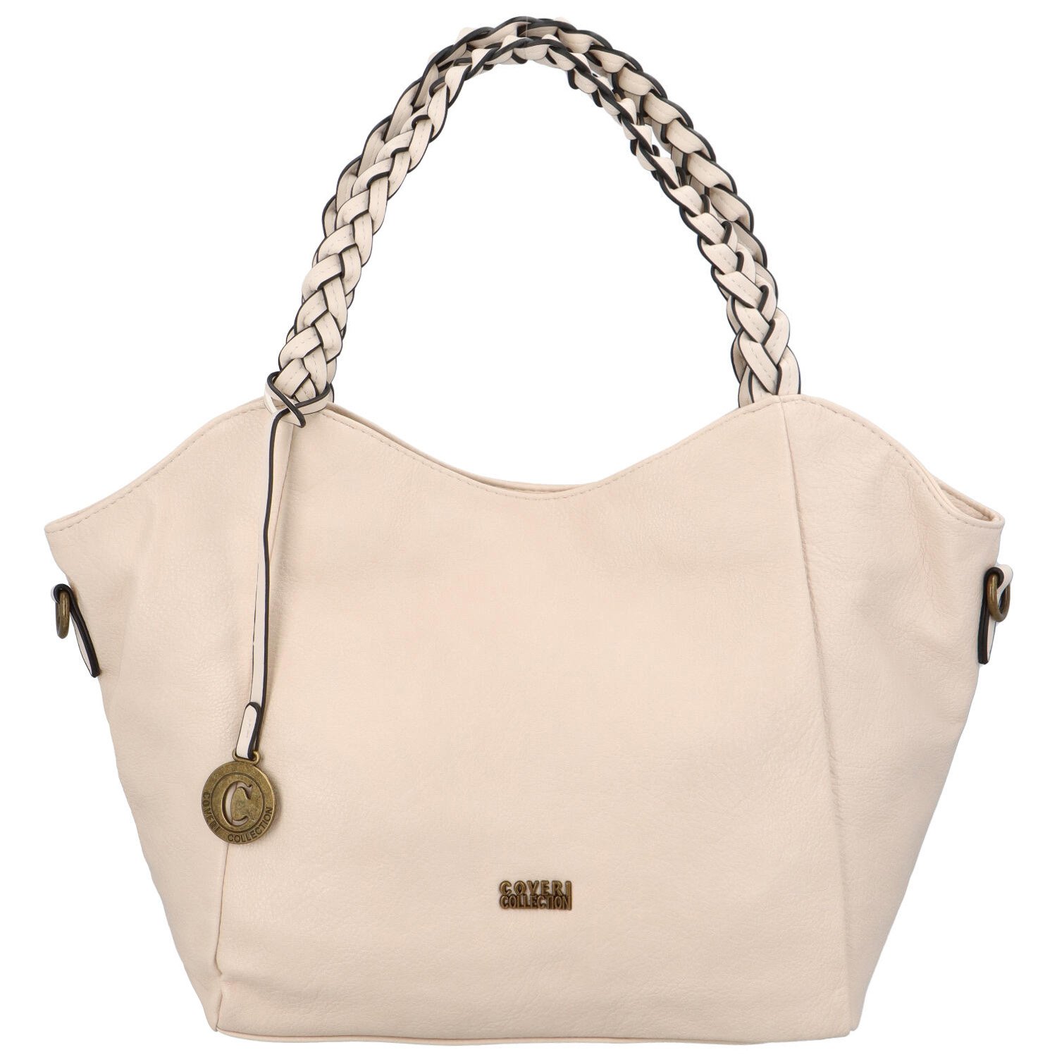 Dámská kabelka přes rameno světle béžová - Coveri Aurora