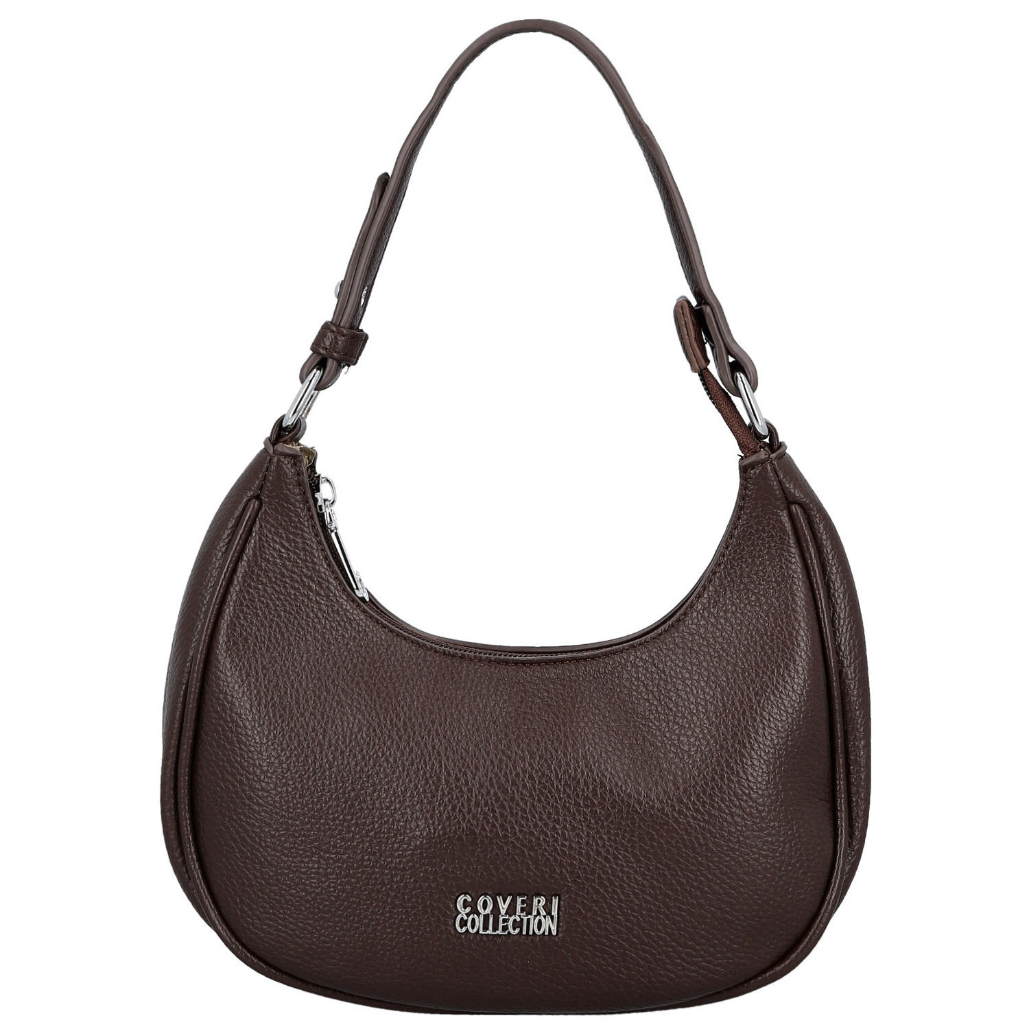Malá kabelka ve stylu gondola čokoládově hnědá - Coveri Venetia New