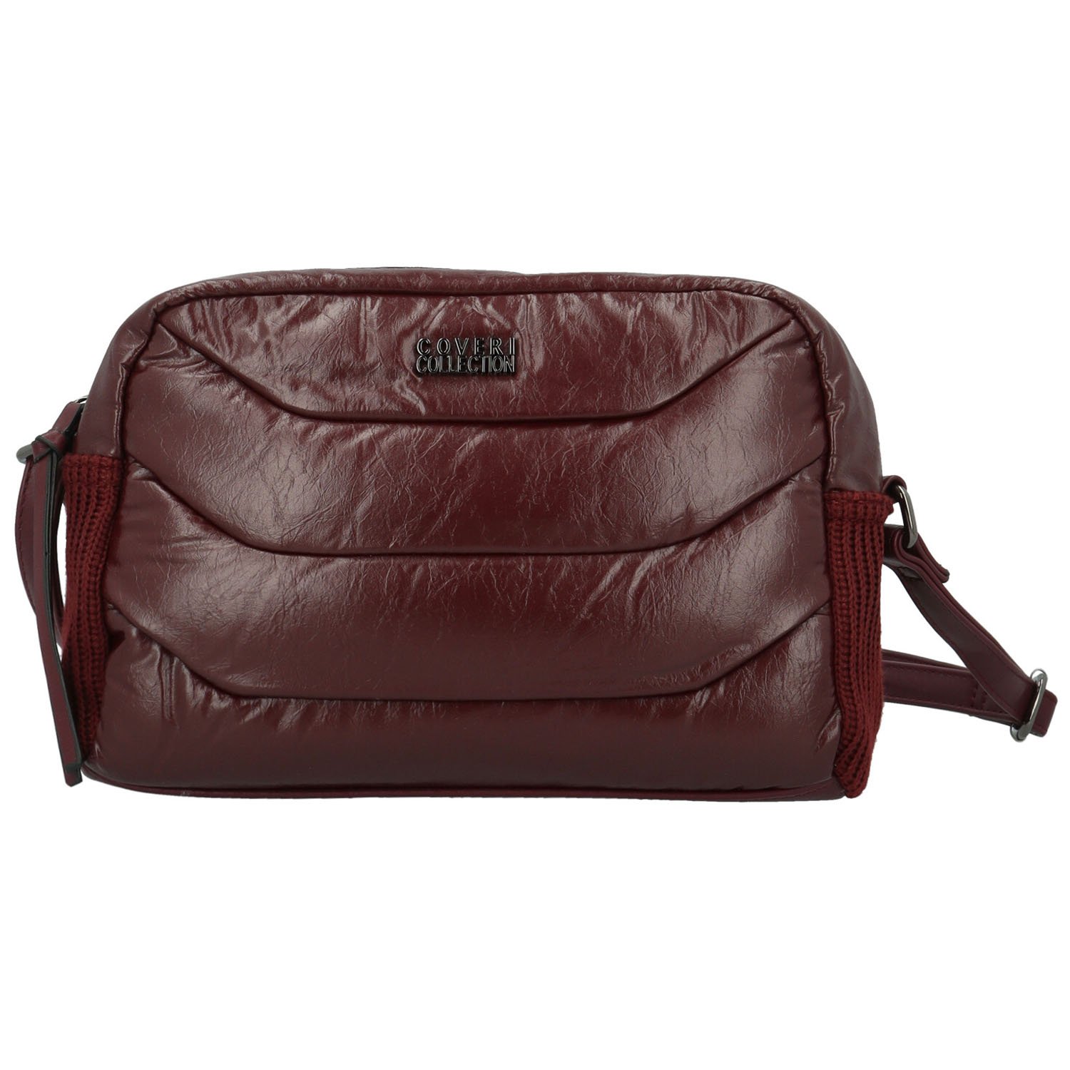 Dámská crossbody kabelka vínová - Coveri Heriet