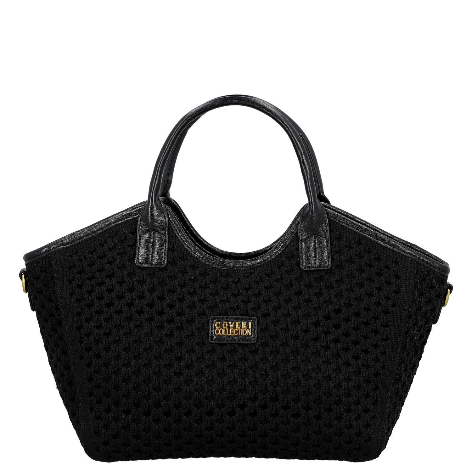 Dámská kabelka do ruky černá - Coveri Karis