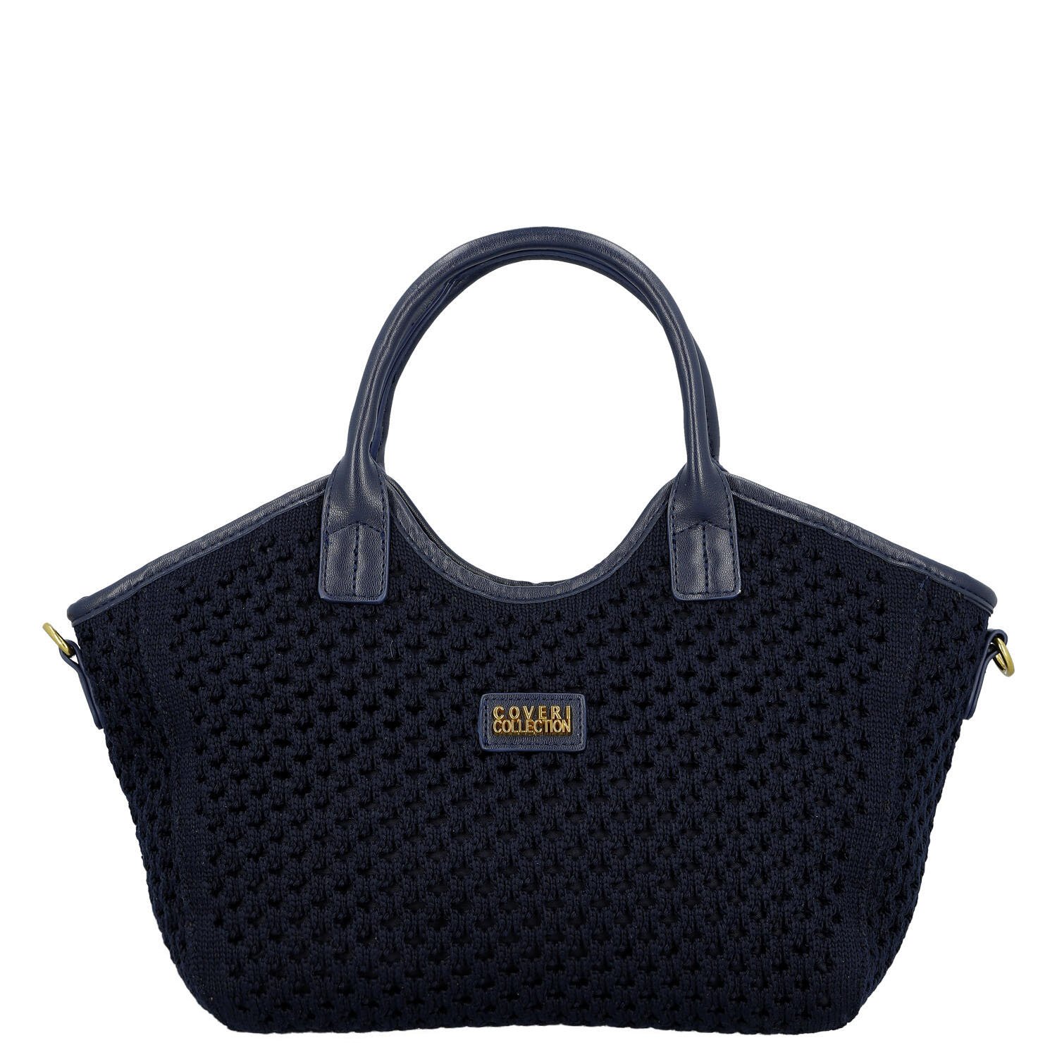 Dámská kabelka do ruky tmavě modrá - Coveri Karis