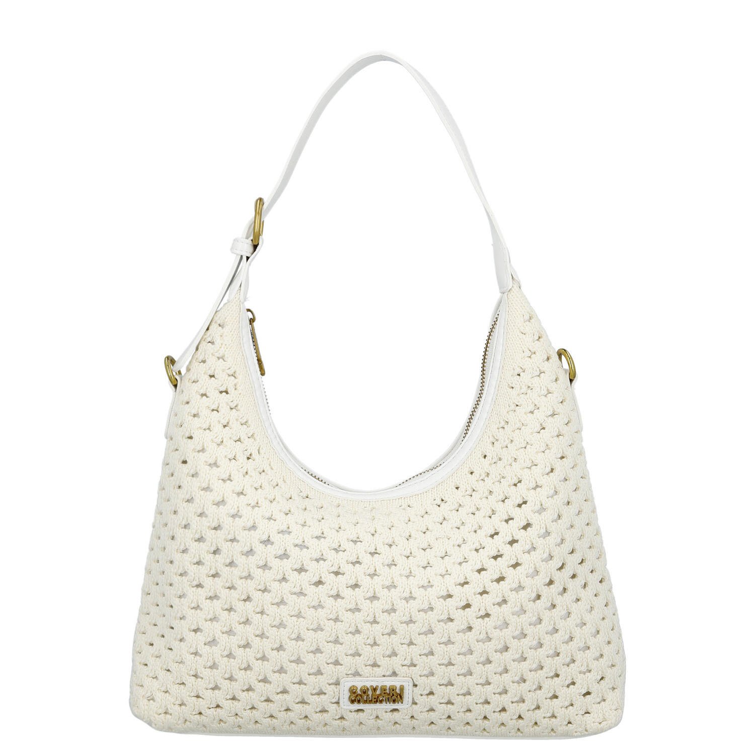 Dámská kabelka na rameno bílá - Coveri Renagi