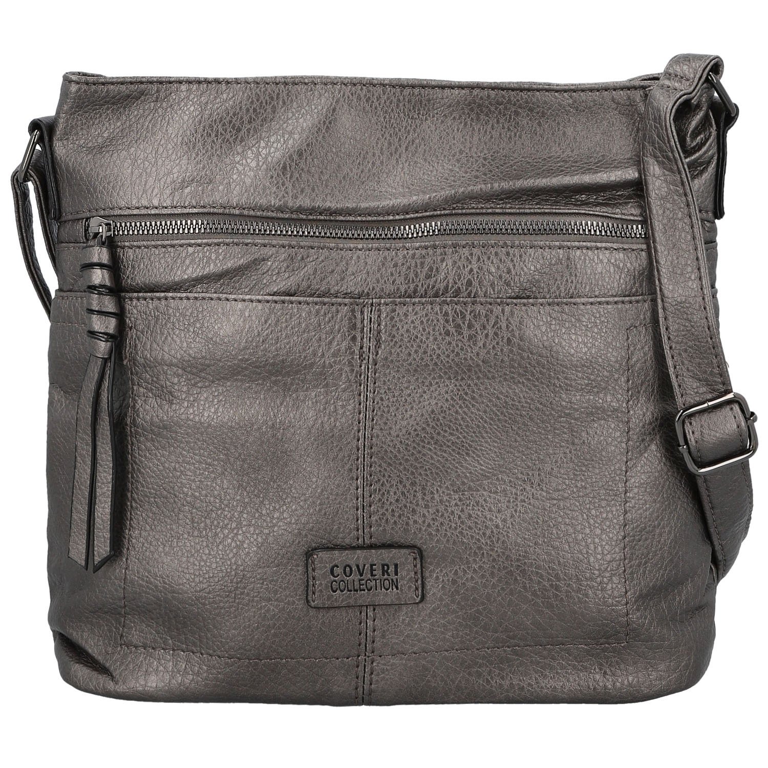 Dámská crossbody kabelka stříbrná - Coveri Chantalls new