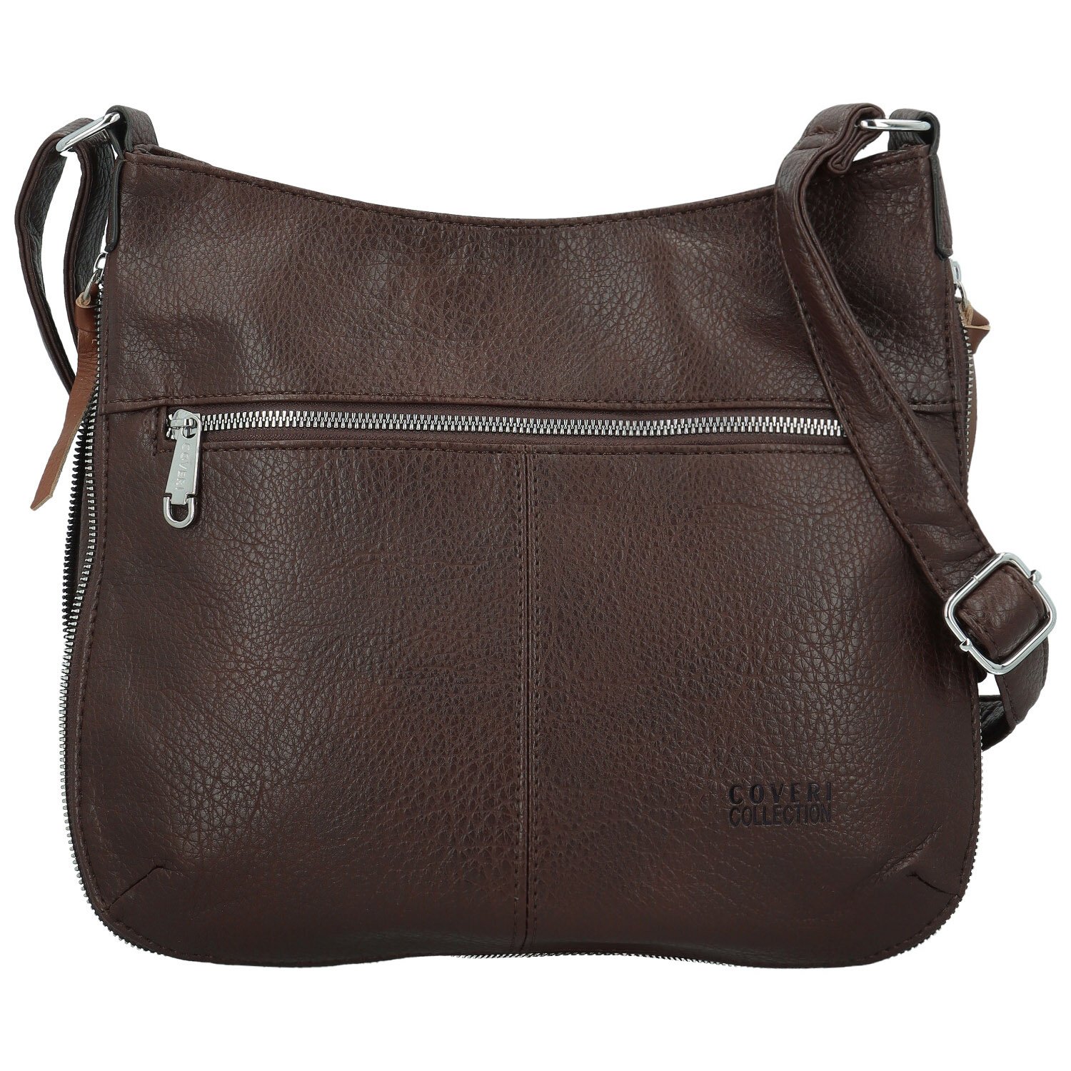 Dámská crossbody kabelka coffee - Coveri Kara