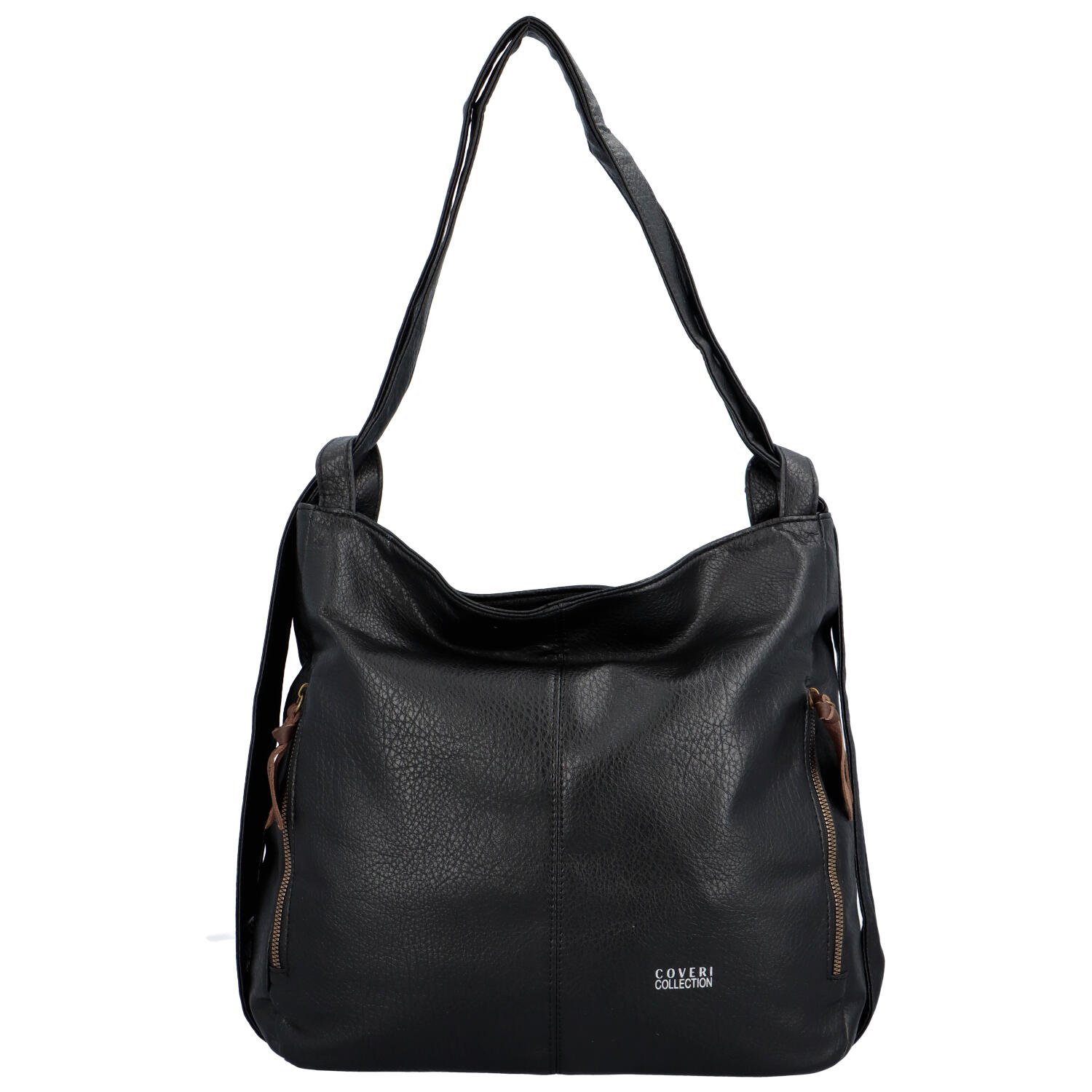 Dámská kabelka batoh černá - Coveri Silviana