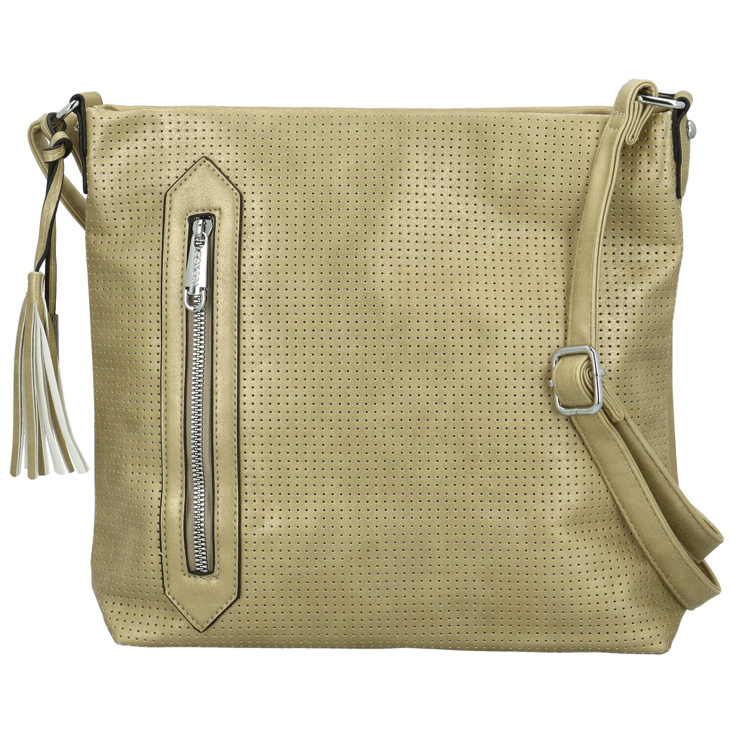 Dámská crossbody kabelka zlatá - Coveri Tallis