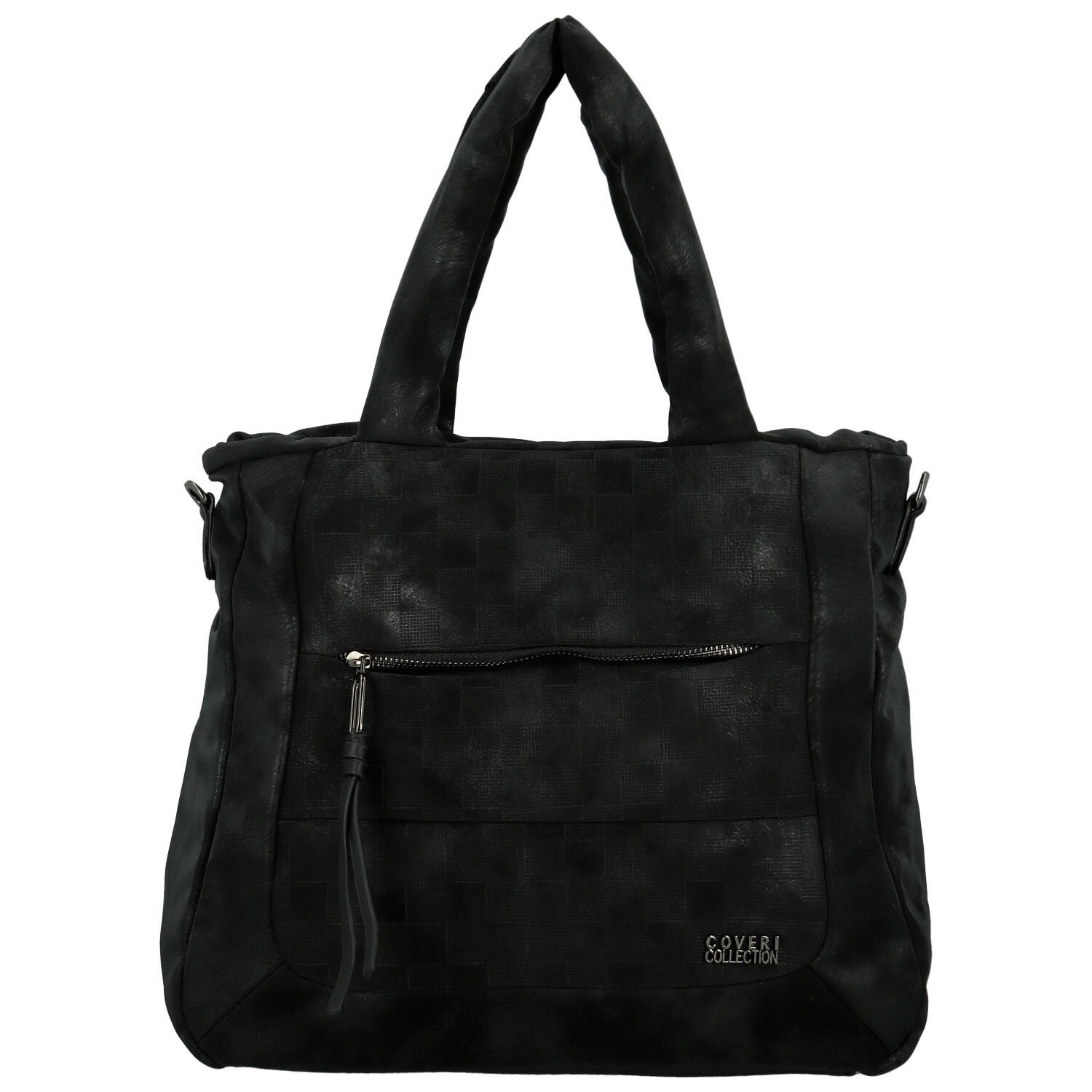 Dámská kabelka do ruky černá - Coveri Natani