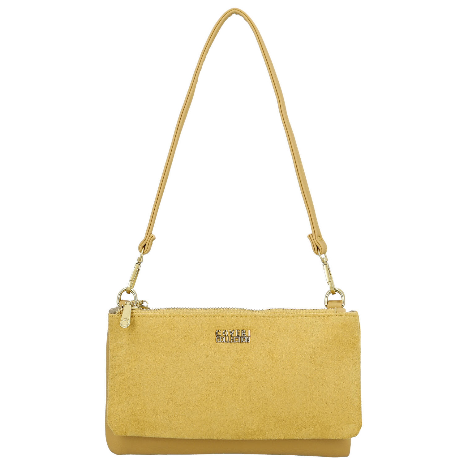 Dámská crossbody kabelka žlutá - Coveri Alesia