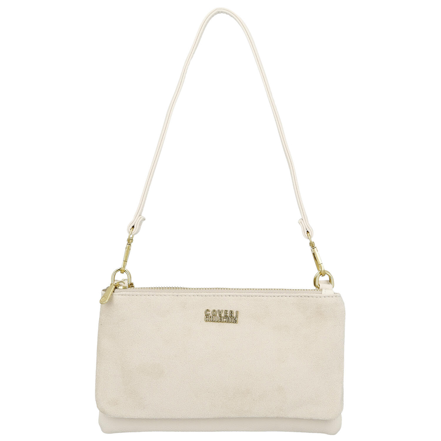 Dámská crossbody kabelka krémová - Coveri Alesia