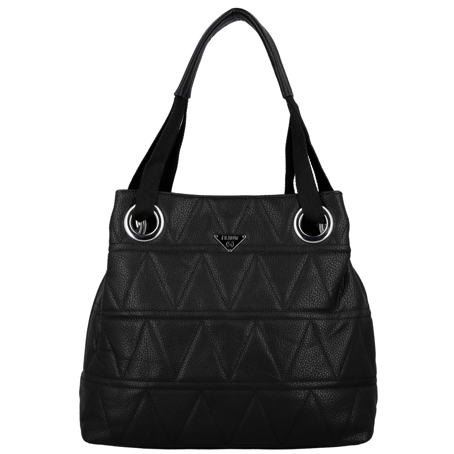 Dámská kabelka na rameno černá - Firenze Santi