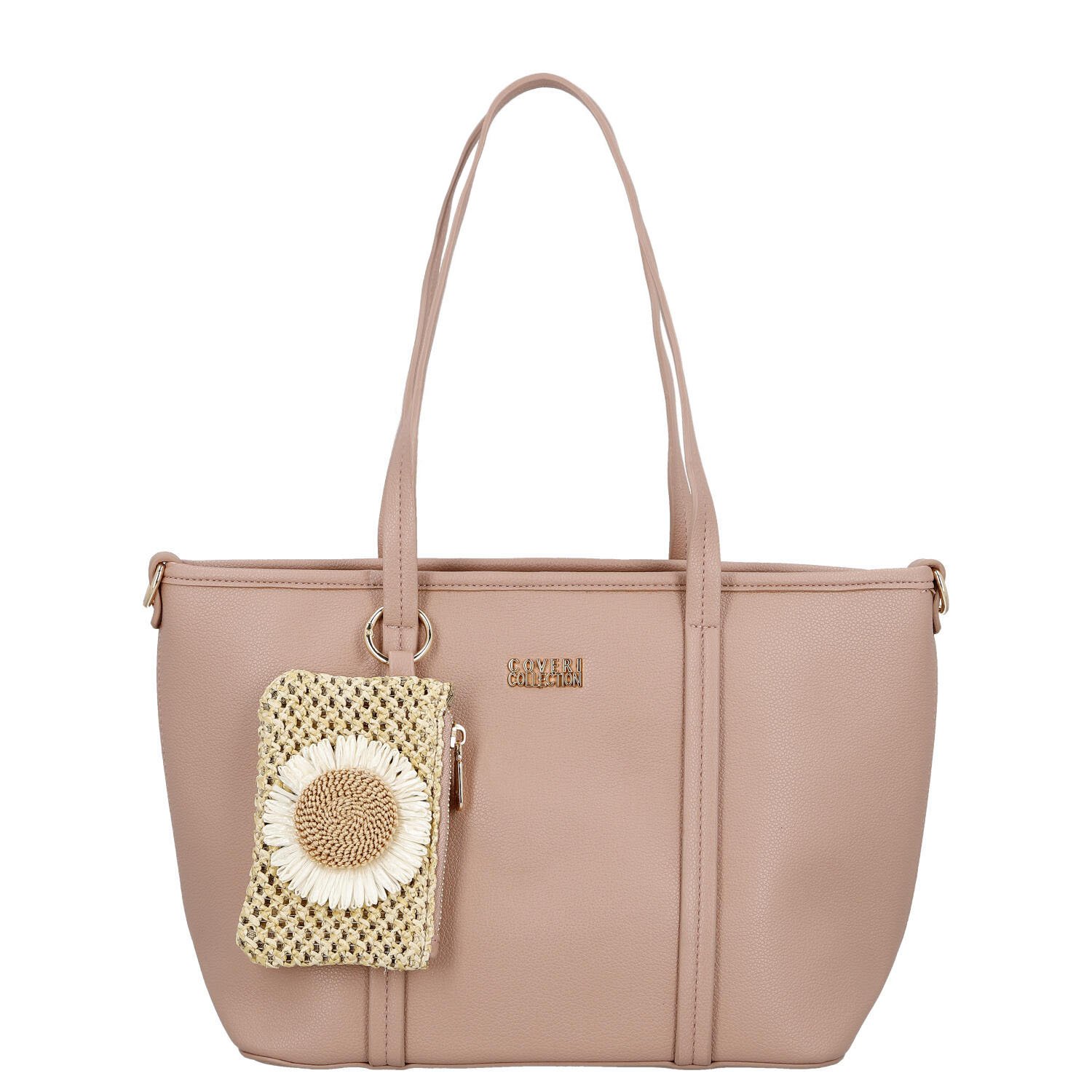 Dámská kabelka na rameno růžová - Coveri Violka